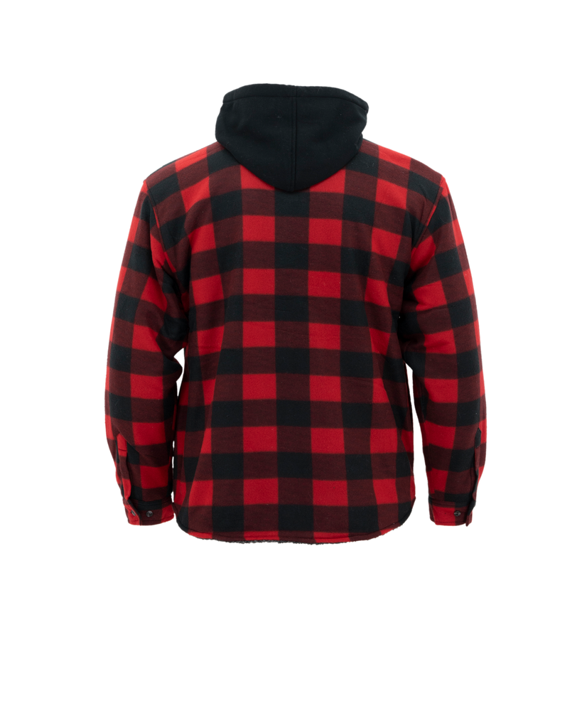 Plaid hot sale fleece pullover