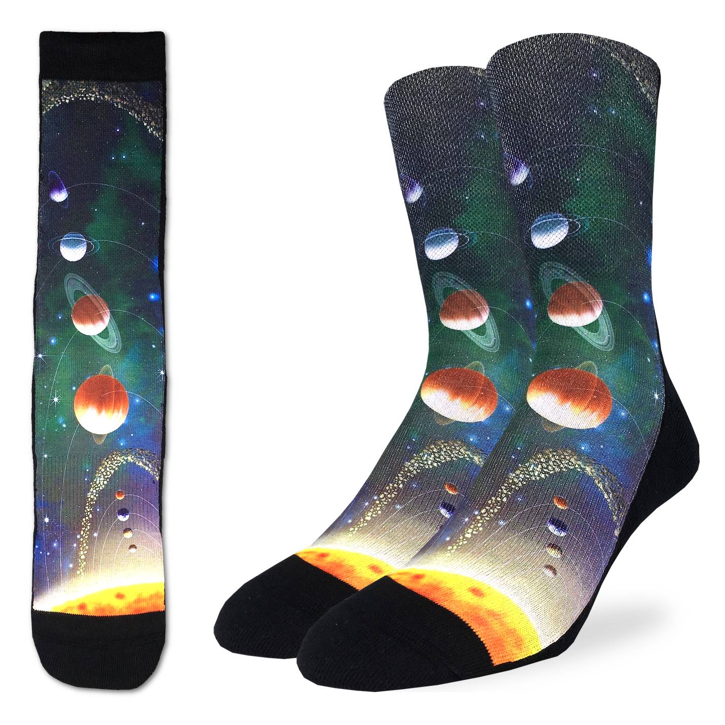 Men's Solar System Crew Socks