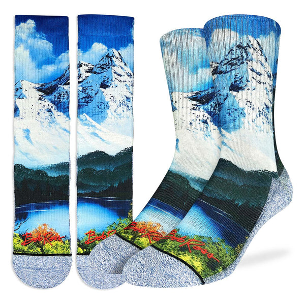 Men's Rob Ross, Mountains & Lake Socks