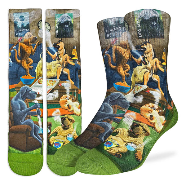 Men's Dog's Smoking Socks