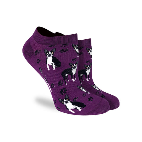 Women's Boston Terrier Ankle Socks
