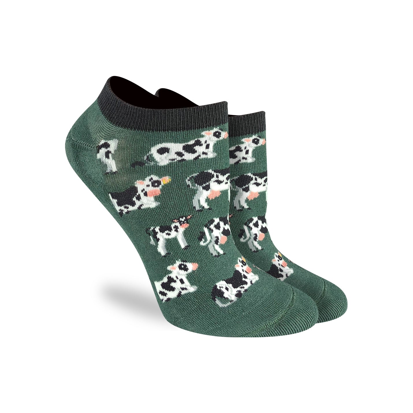 Women's Cows In Field Ankle Socks