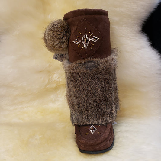 Mid Mukluks - Chocolate Brown (Crepe Sole)