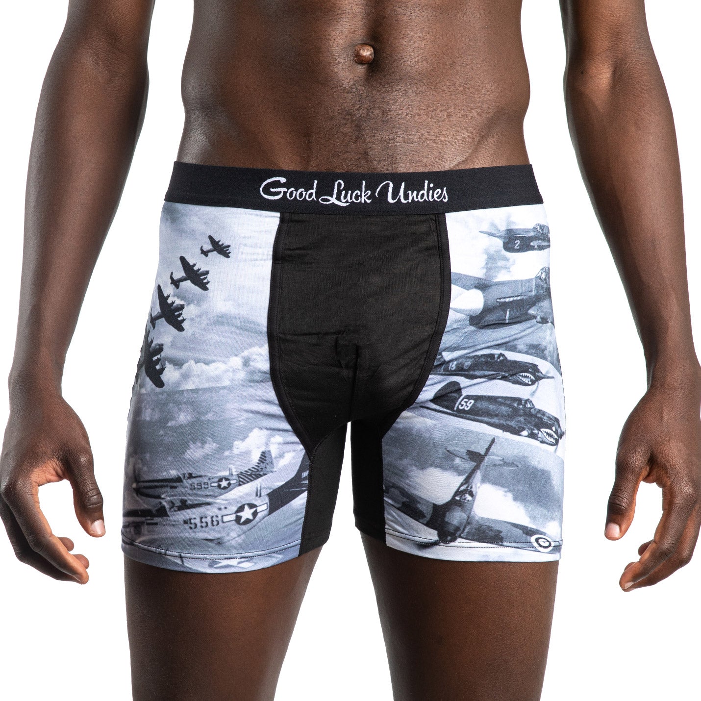 Men's Vintage Fighter Planes Underwear