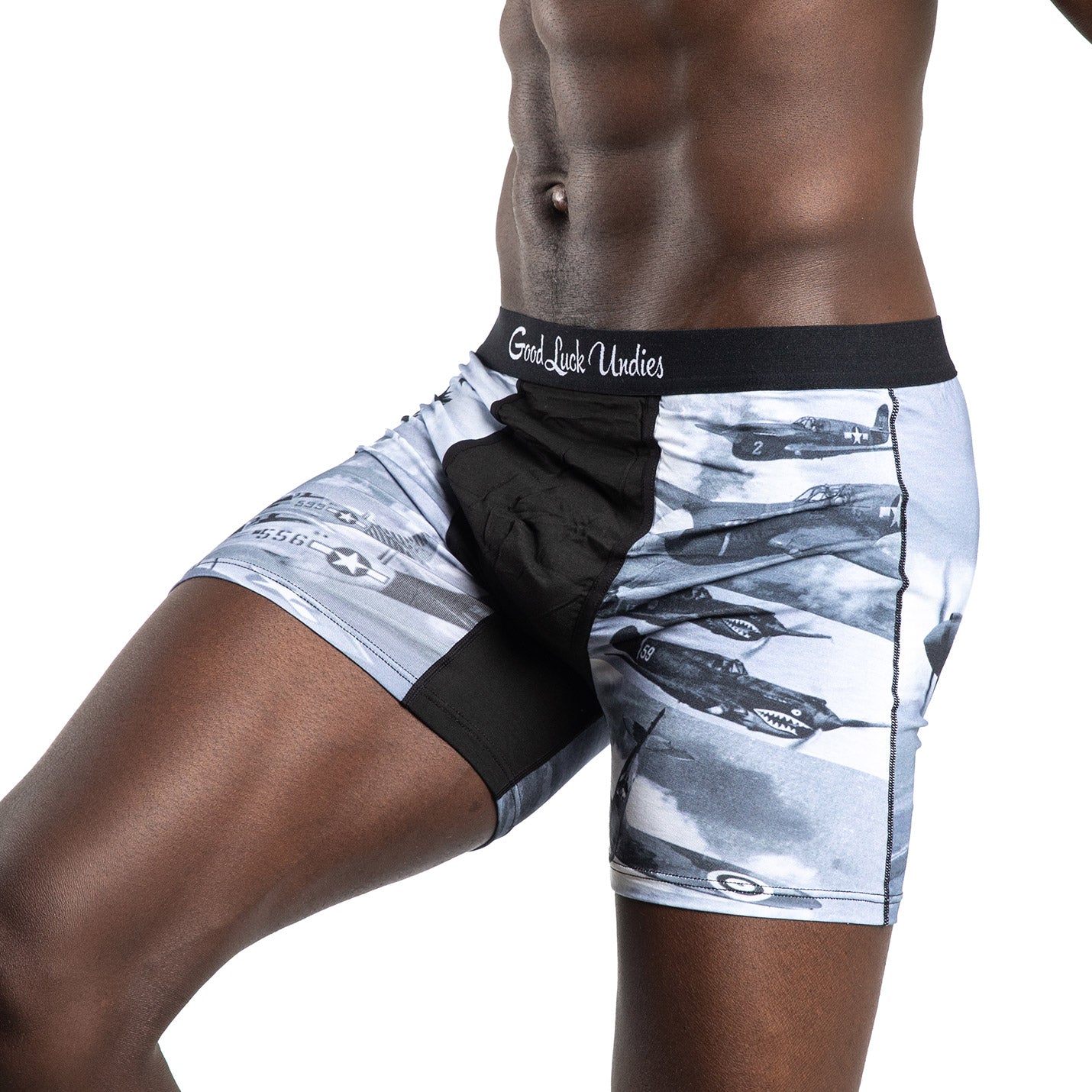Men's Vintage Fighter Planes Underwear
