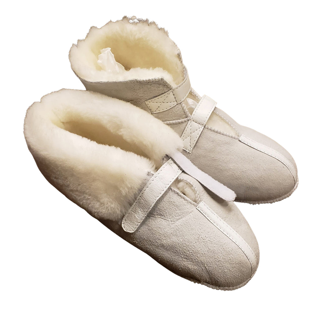 Medical Slippers Natural Sheepskin Loft