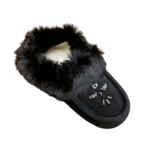 Ladies Moccasins - Black