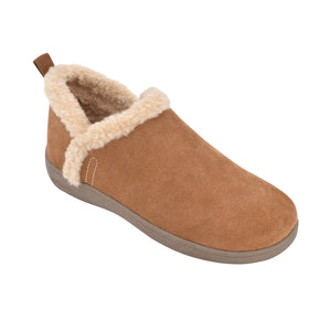 Cozie Rubber Sole Slippers - Chestnut