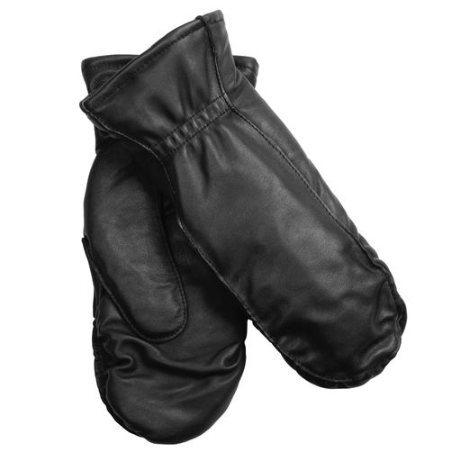 Womens leather discount mittens with fingers