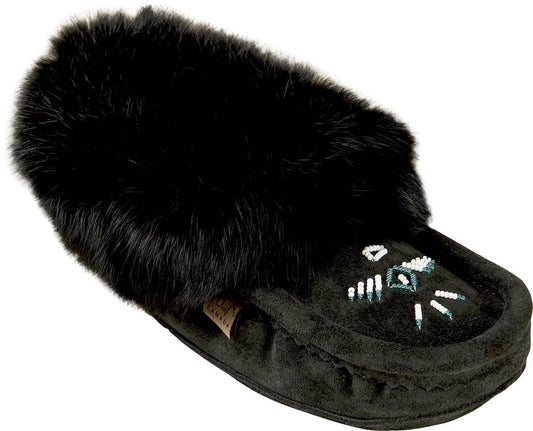 Ladies Moccasins - Black