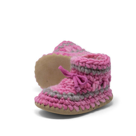 Children's Padraig Slippers - Pink