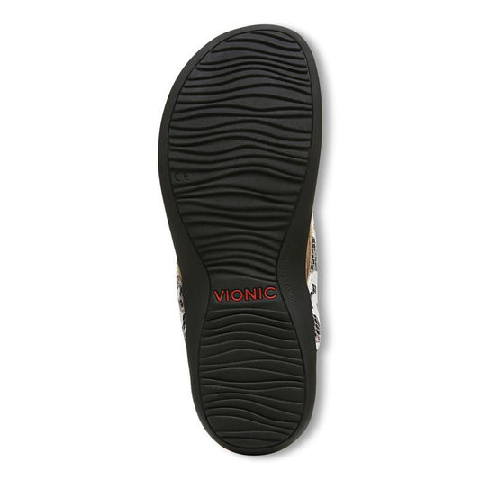 Dillon Sandal - White Leopard LAST ONE SIZE 12