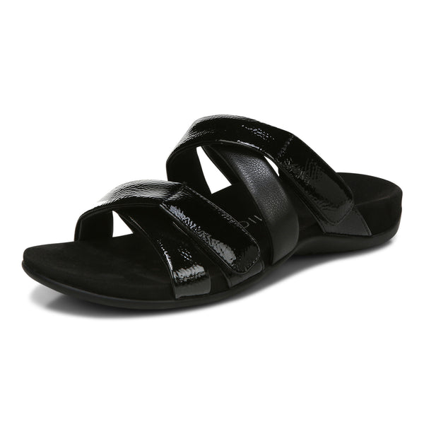 Hadlie Slide Sandal - Black