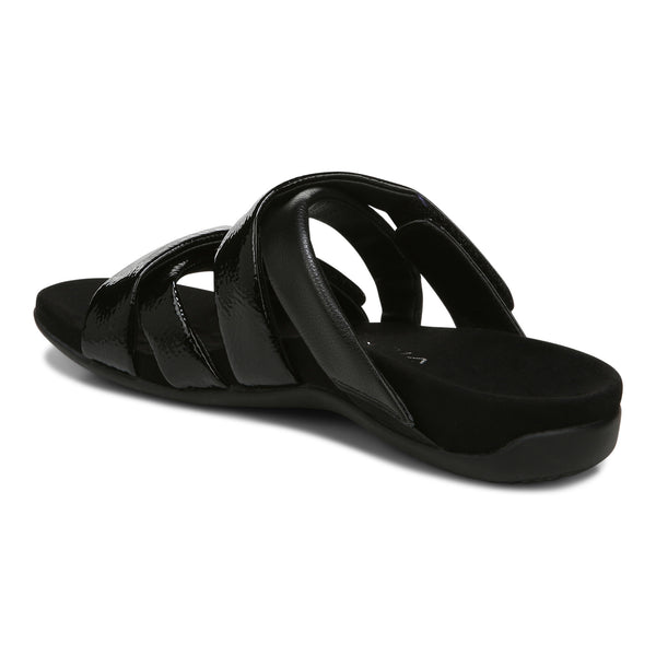 Hadlie Slide Sandal - Black