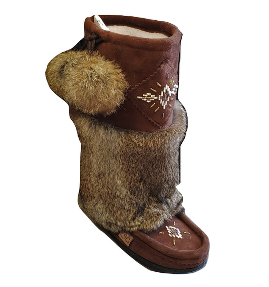 Mid Mukluks - Chocolate Brown (Crepe Sole)
