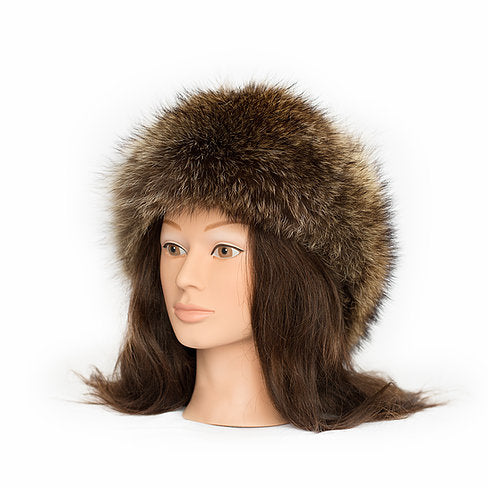 Raccoon Fur Headband
