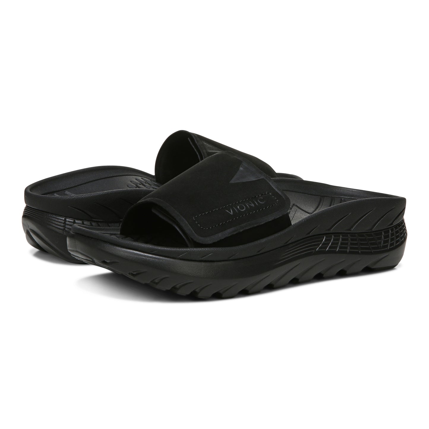 Rejuvenate Flatform Sandal - Black