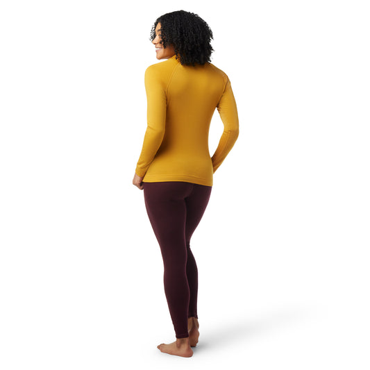Women's Merino 250 Baselayer 1/4 Zip - Honey Gold