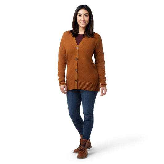 Ladies Cozy Lodge Boyfriend Cardigan