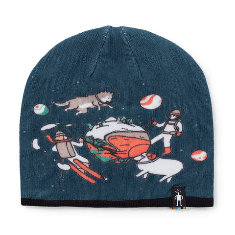 Kids One Small Step For Sheep Printed Beanie LAST ONE SIZE LARGE/X-LARGE