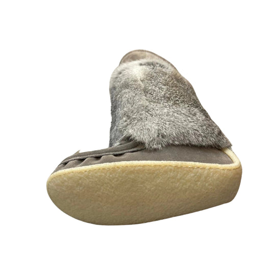 Tall Mukluks - Grey (Crepe Sole) LAST ONE SIZE 5
