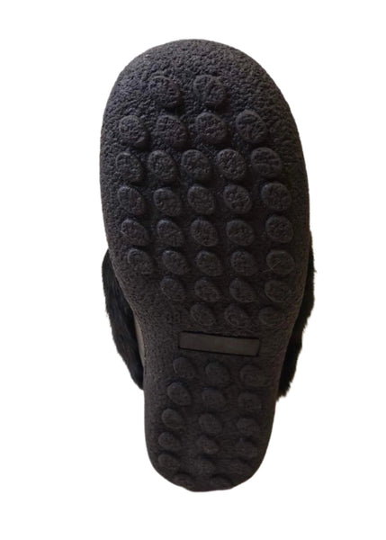 Tall Nappa Leather Mukluks - Black (Italia Sole)