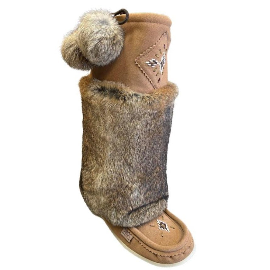 Tall Mukluks - Mocha (Crepe Sole)