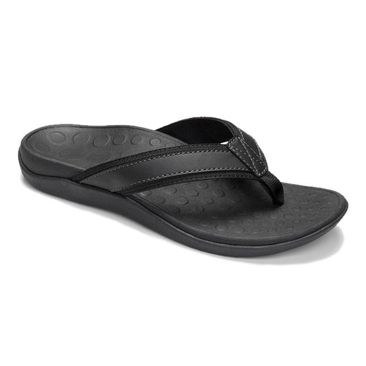 Tide Men's Toe Post Sandal - Black LAST ONE SIZE 8