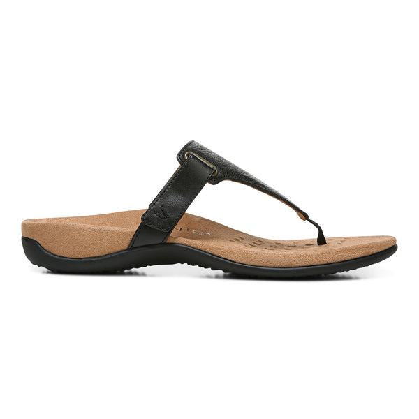 Wanda T-Strap Sandal - Black LAST ONE LADIES SIZE 12