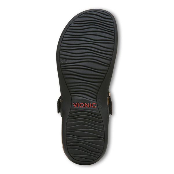 Wanda T-Strap Sandal - Black LAST ONE LADIES SIZE 12