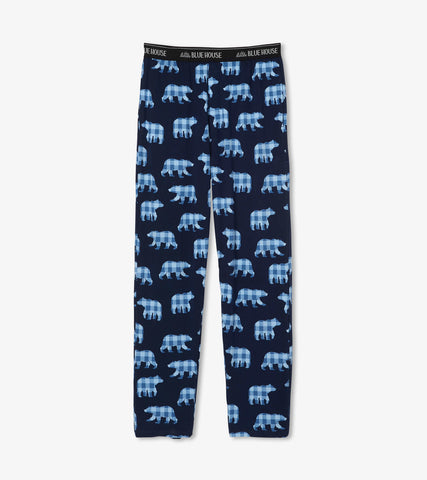 Glamping Women's Jersey Pajama Pants - Little Blue House CA