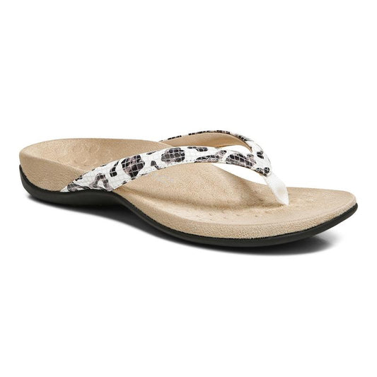 Dillon Sandal - White Leopard LAST ONE SIZE 12